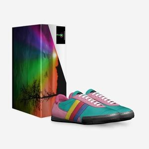 Vintage Rainbow Soccer Style Stripe (Mens)